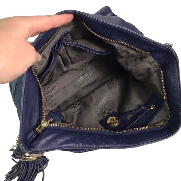 Vince Camuto blue leather bag - Picture 6 of 7